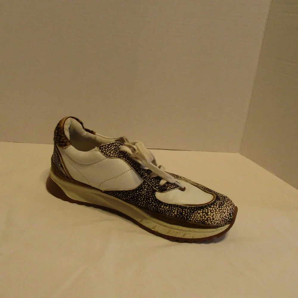 Madewell Shoes Woman Size 10 Black Cream Brown White Outdoors Walking Shoes